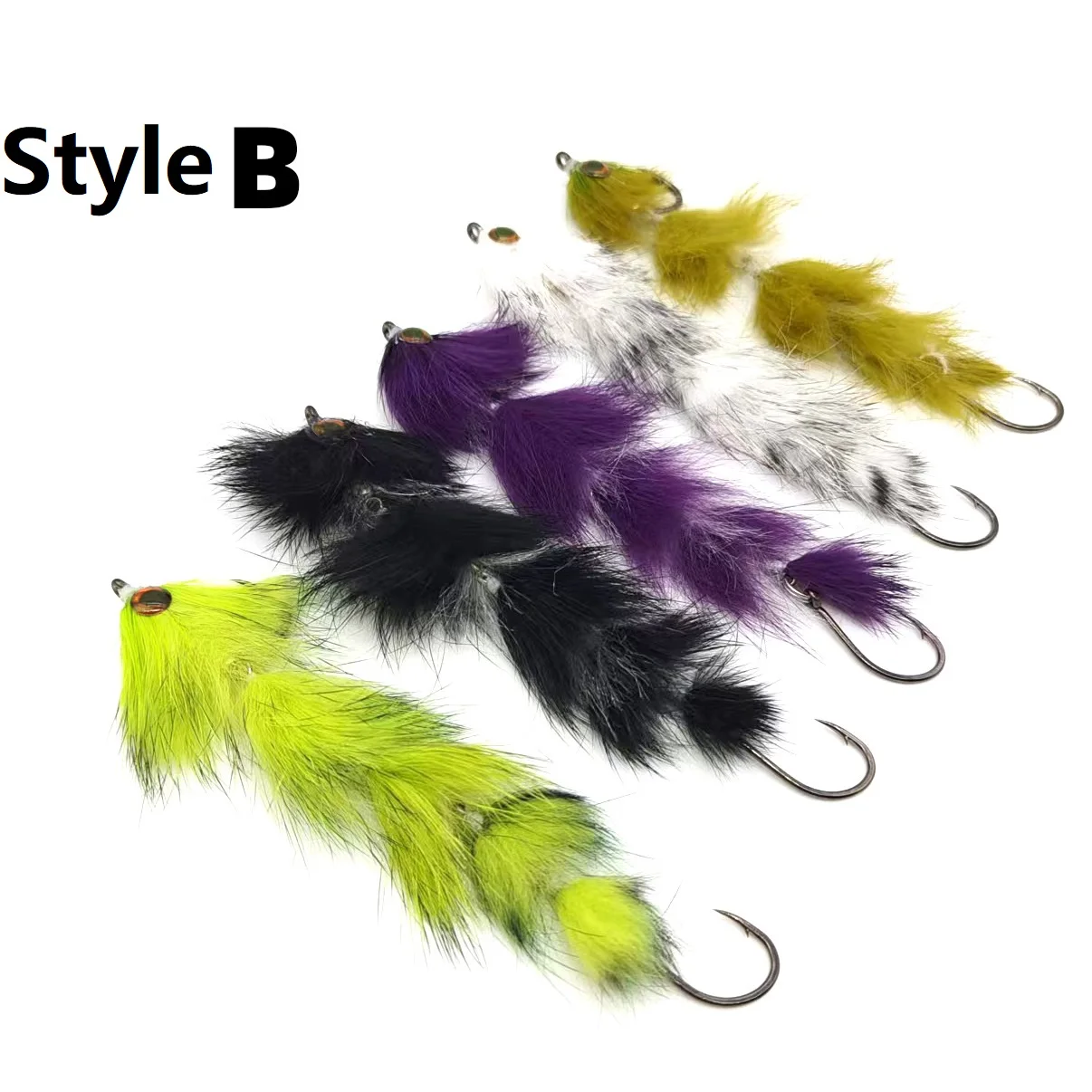 Moscas de pesca streamer multisección con cambiador Finesse Gamefish - imagen 3