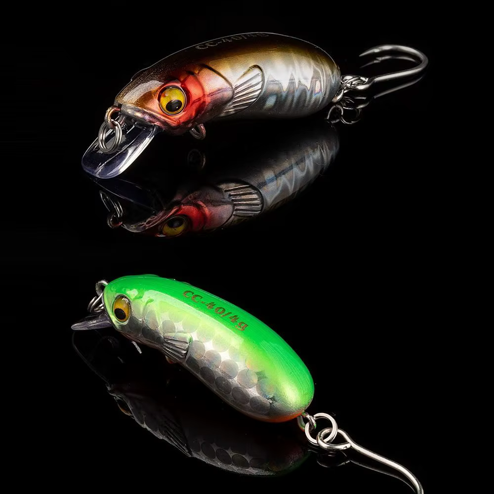 Señuelos blandos Minnow reforzados 4 cm – Jig head de PVC - imagen 4