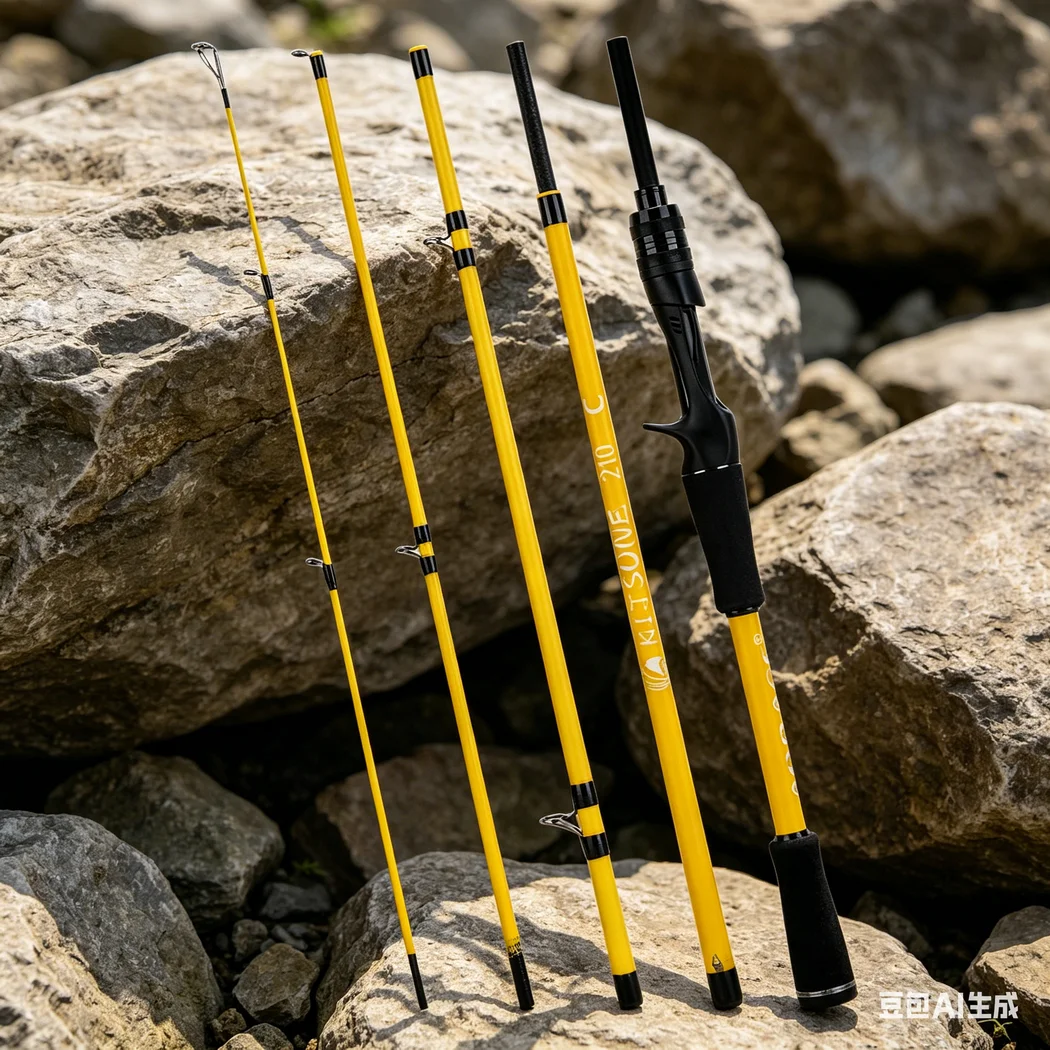 Caña de spinning en tramos para casting y pesca de viaje - imagen 2