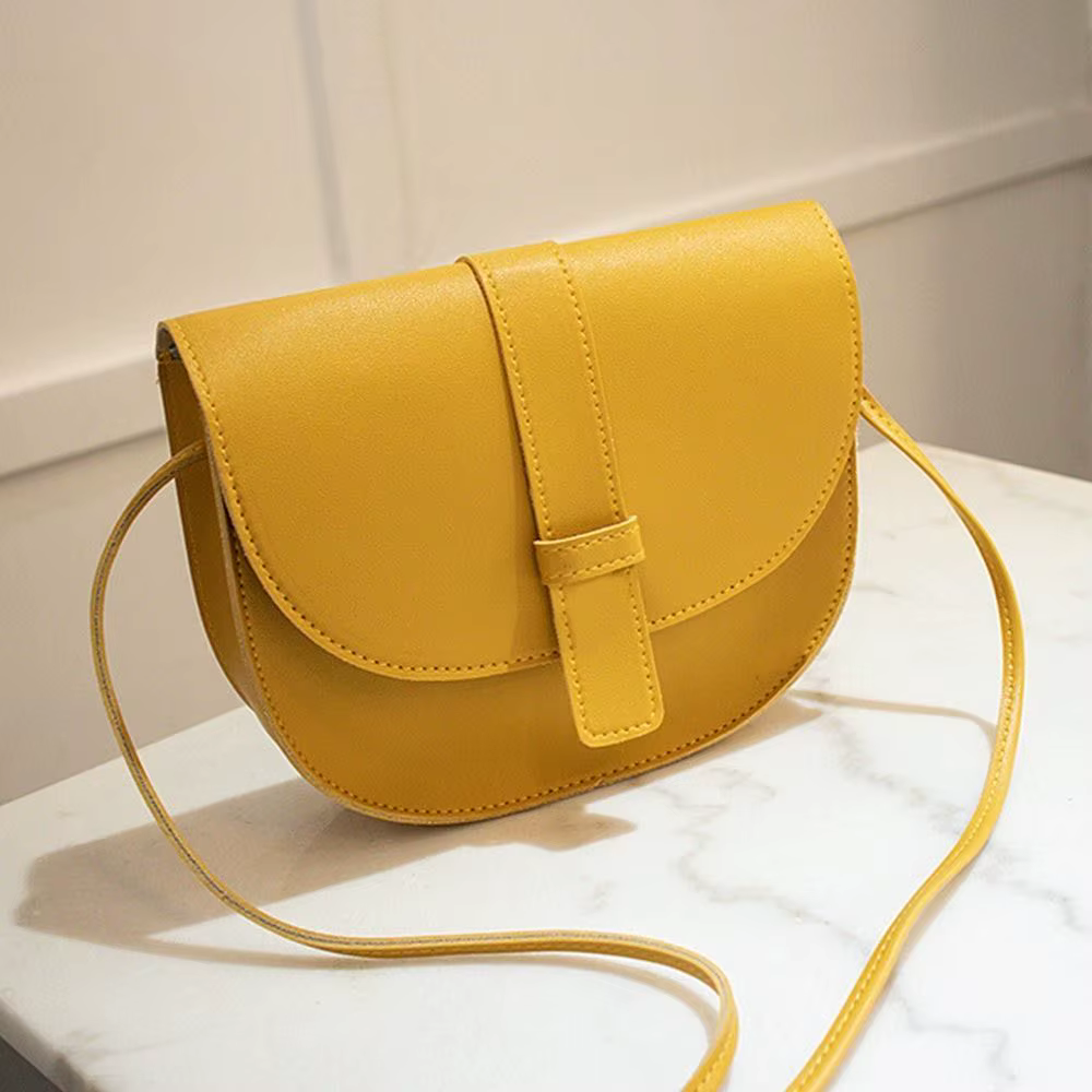 Bolso bandolera pequeño de cuero sintético para mujer, cruzado - imagen 3