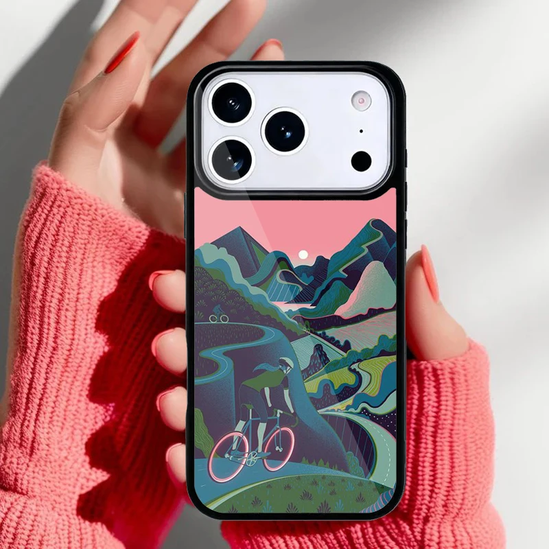 Detalle del sistema de montaje de la funda Krajews para bicicleta