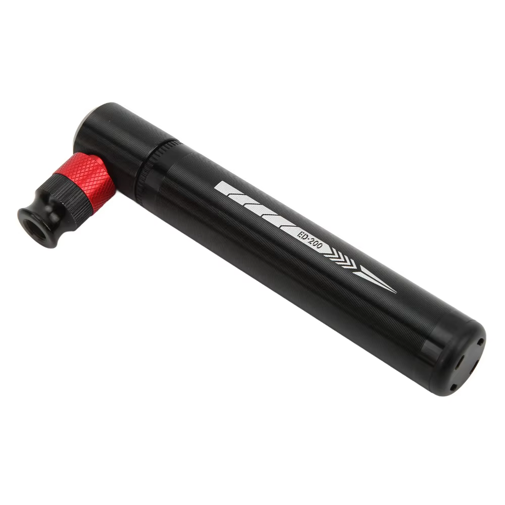 Bomba de aire bicicleta aluminio 12,8 cm – Válvula americana y francesa integrada - imagen 5