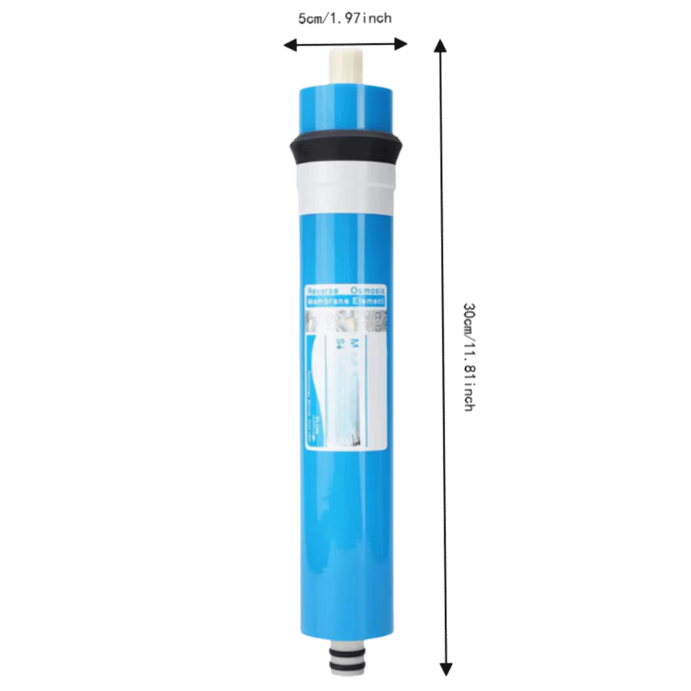 Membrana azul de ósmosis inversa para sistemas de agua