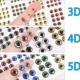 Pegatinas holográficas 3D para señuelos con ojos adhesivos - imagen 2