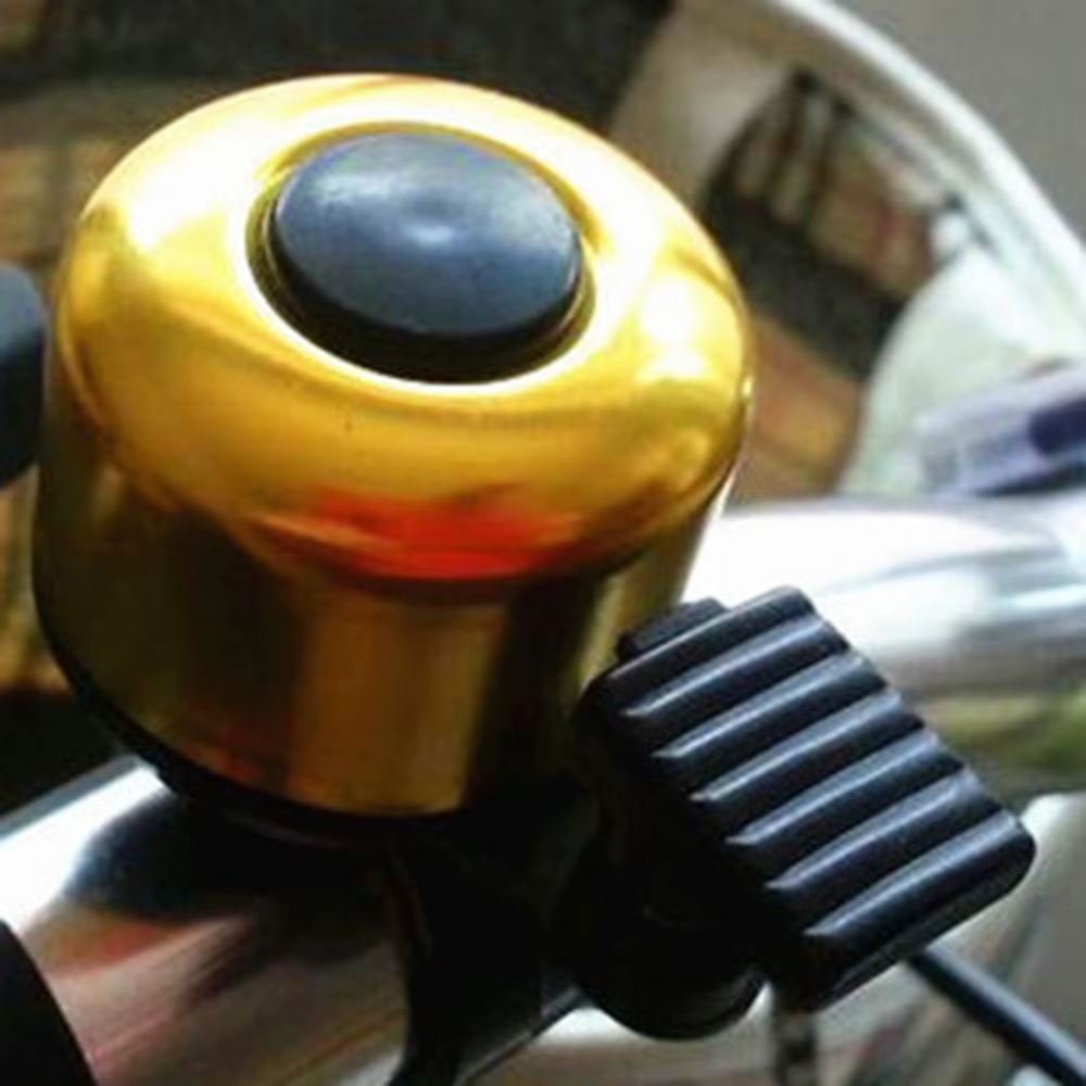 Campana de seguridad para bicicleta con anillo metálico protector - imagen 2
