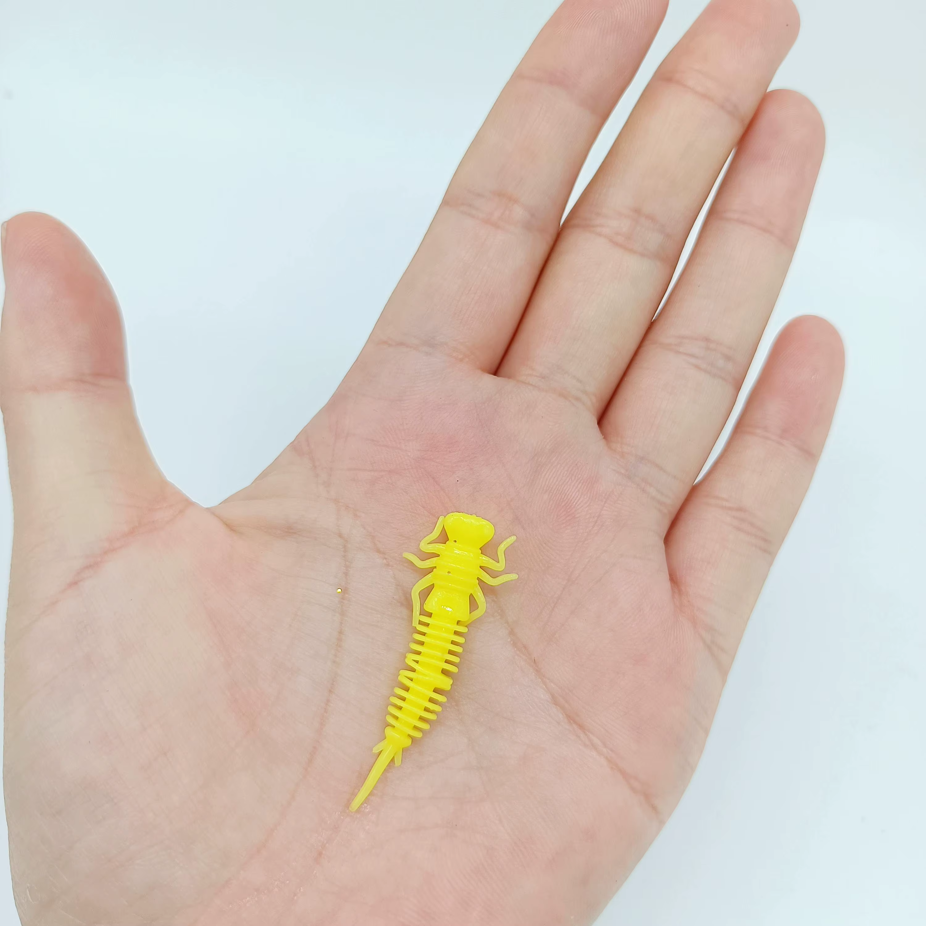 DUODUOYU Señuelo larva libélula – Silicona para lubina jigging - imagen 3