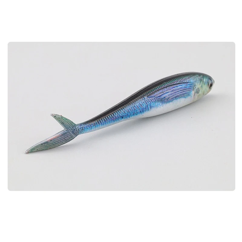 Señuelos blandos 3D con cola softbait y acabado de pintura real - imagen 5