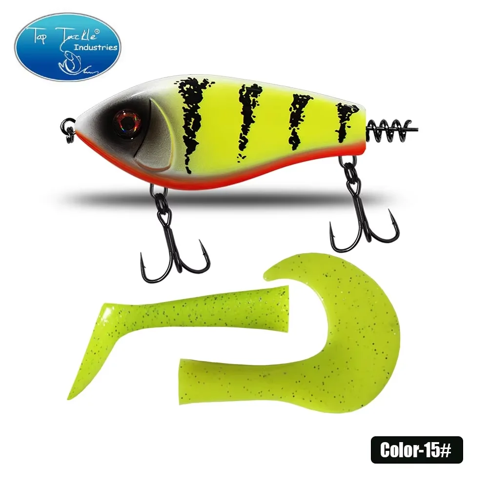 Señuelo Jerkbait Toptackle 100mm hundimiento lento para Lucio - imagen 2
