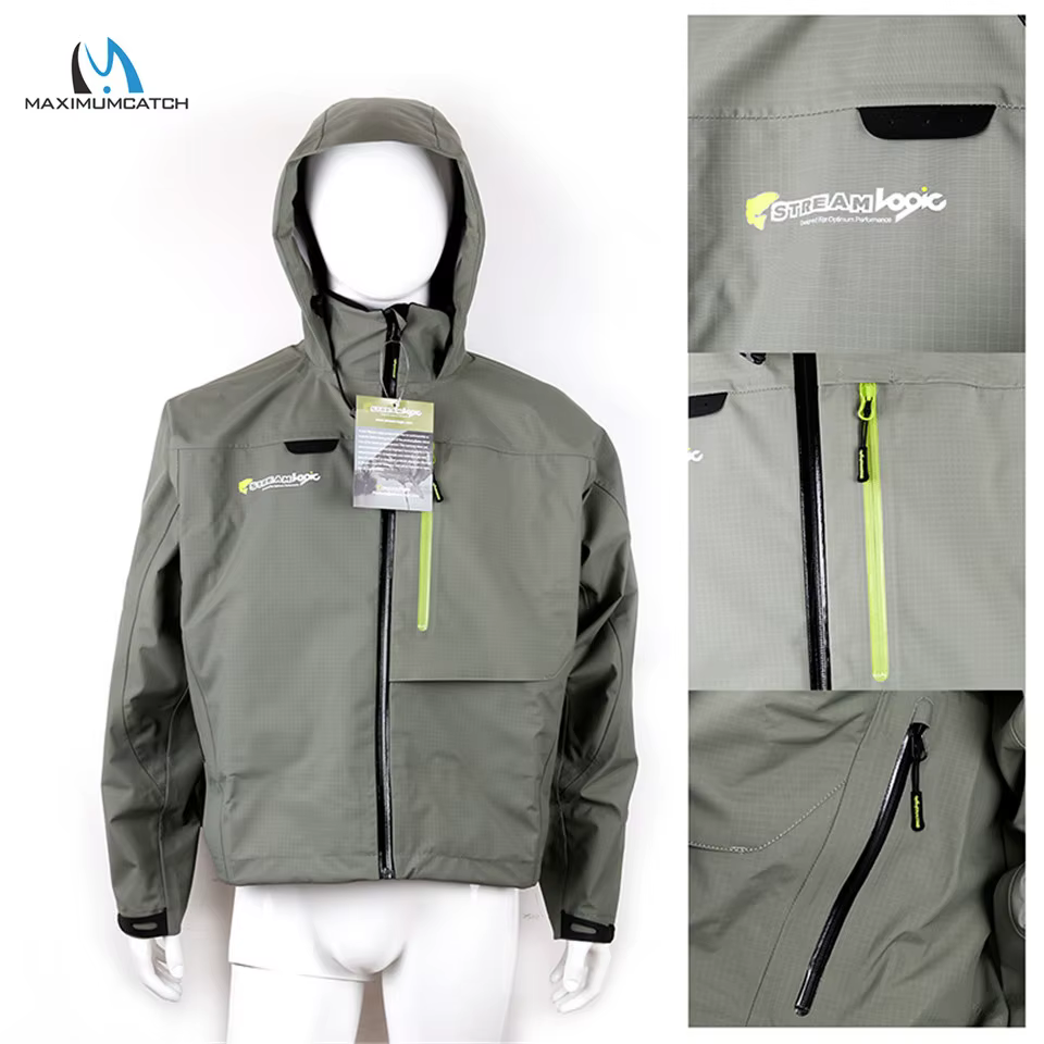 Maximumcatch Chaqueta impermeable transpirable pesca con mosca hombre - imagen 2