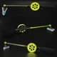 Caña de pesca en hielo portátil para cangrejos con clip - imagen 4