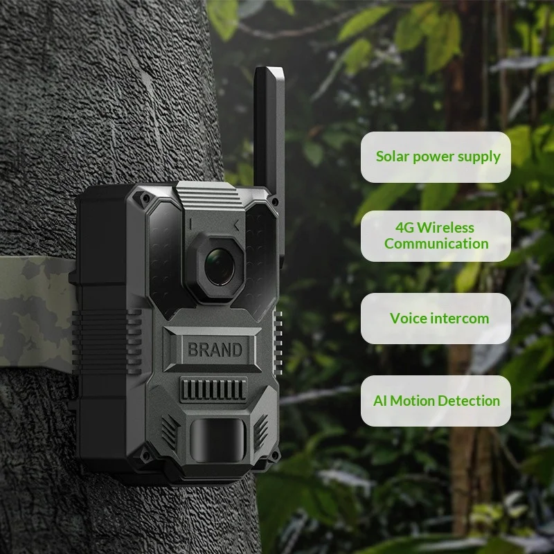 Cámara de rastreo 4G LTE con panel solar y GPS 2.5K HD - imagen 5