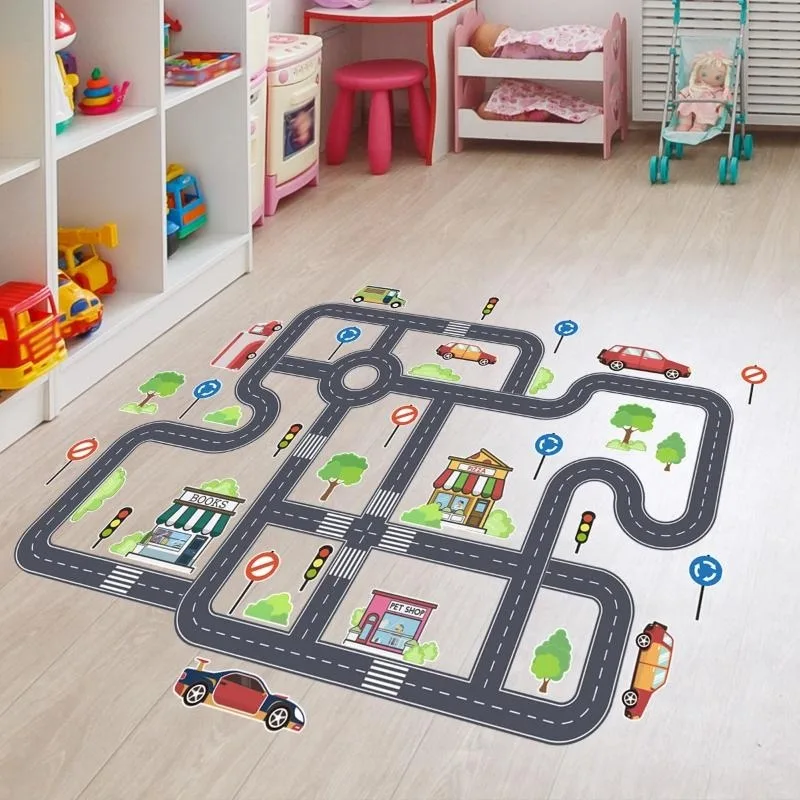 Calcomanías de pared infantiles con dibujos animados para habitación