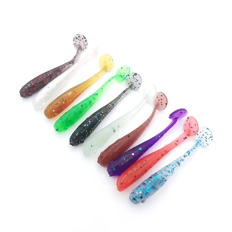 Vinilos señuelos pesca 3,5 cm Swimbait Wobblers mar roca artificial - imagen 4