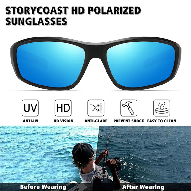 Gafas de sol polarizadas para deporte y pesca