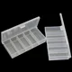 Caja organizadora de plástico para anzuelos y señuelos con celdas