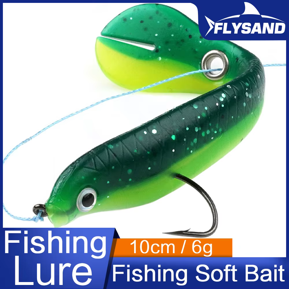 FLYSAND Cebo Blando 10cm para Lubina – Material realista - imagen 3
