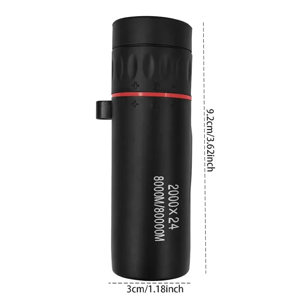 Telescopio monocular compacto de mano
