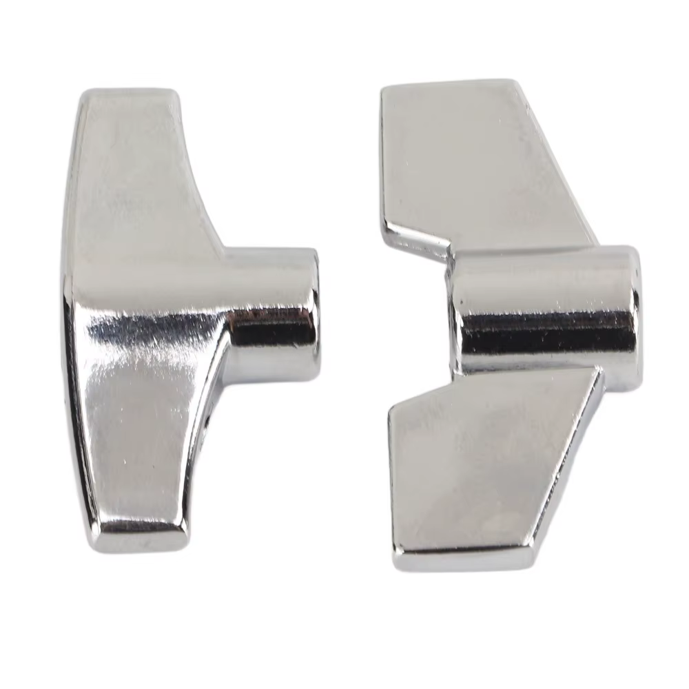 Tuercas Alas Metálicas Plateadas para Platillo – Pack 6 Piezas Accesorios Batería