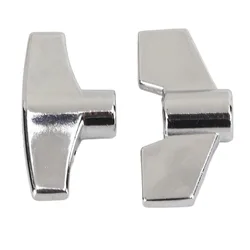 Tuercas Alas Metálicas Plateadas para Platillo – Pack 6 Piezas Accesorios Batería