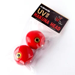 Jig Head UV para pesca jigging: mar y agua dulce, sin falda también