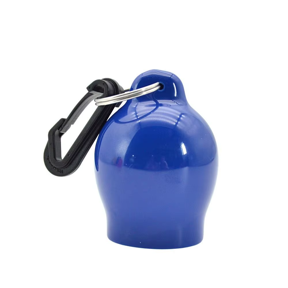 Tapa antipolvo para regulador de buceo en color negro con acabado mate