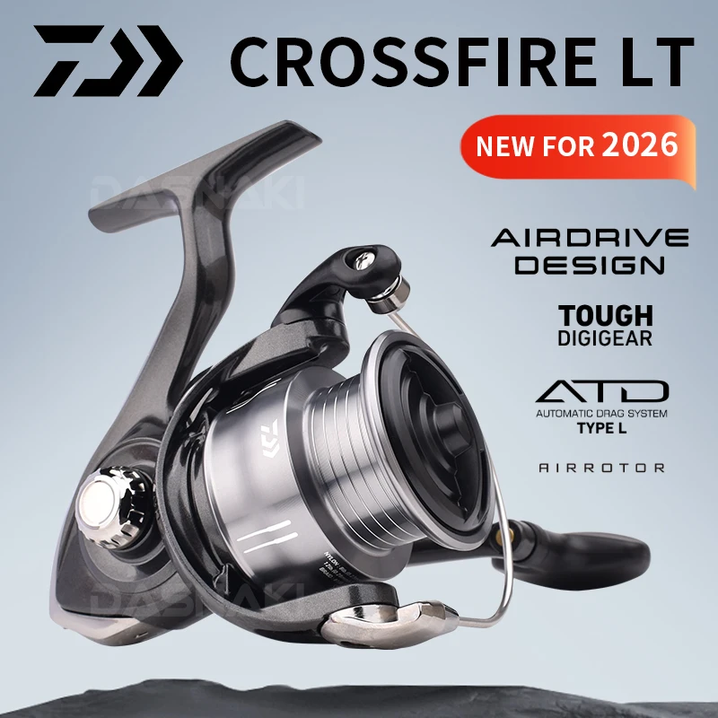 Daiwa Crossfire CS LT – Carrete Ligero de ABS con bobina metálica