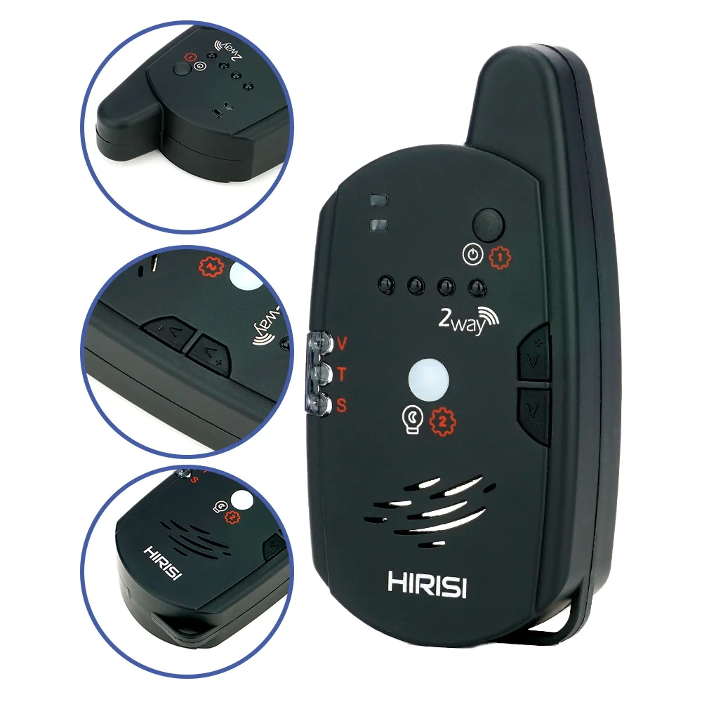 Alarmas de Picada Inalámbricas para Pesca Carpas Hirisi - imagen 3