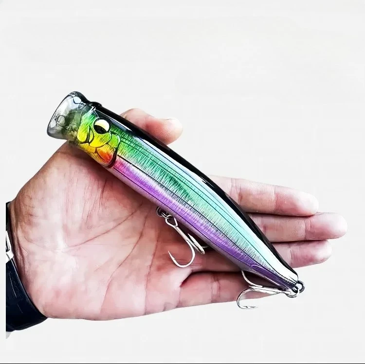 MUKUN Popper flotante para pesca de superficie GT – Cebo duro - imagen 2