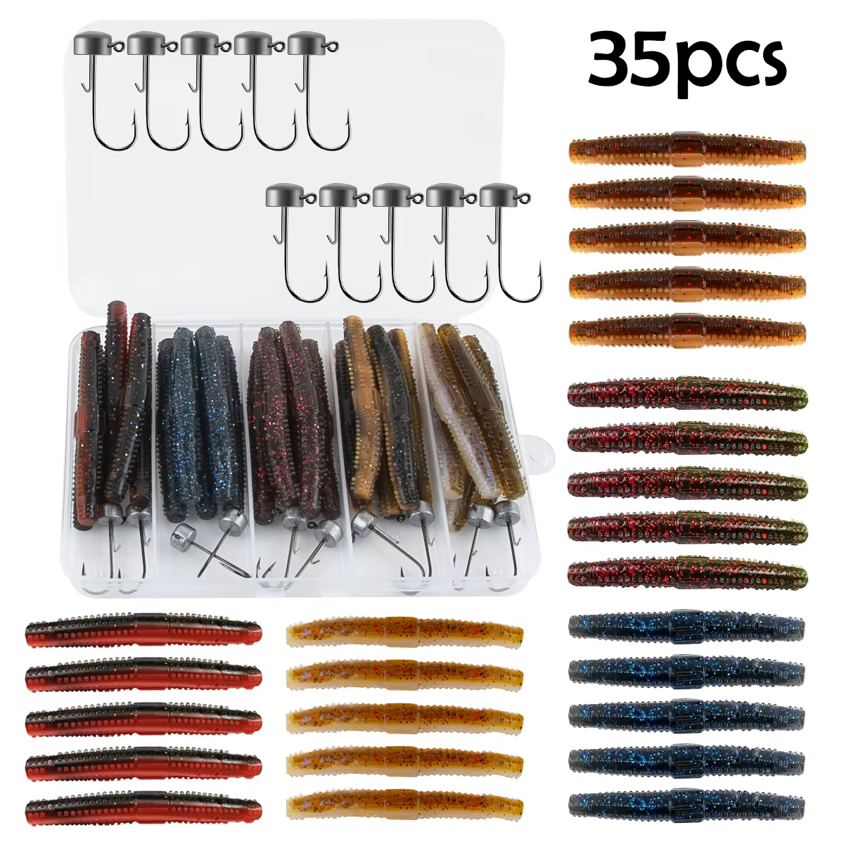 Luya Swimbait reversible – Cebo blando para bass