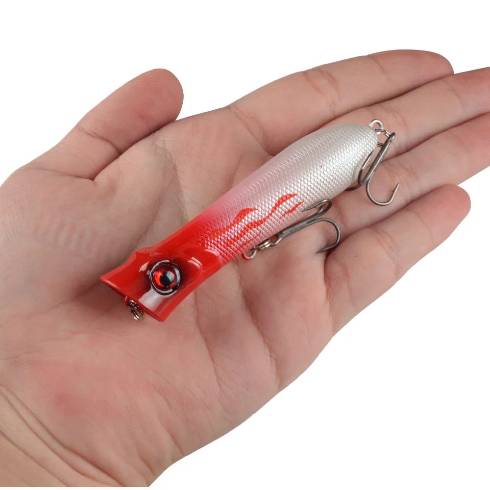 Popper Wobbler para pesca de carpa y lucio – señuelo flotante - imagen 5