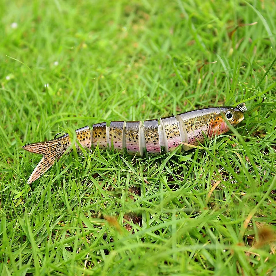 Walk Fish Crankbait articulado multisegmentado – swimbait de plástico - imagen 5