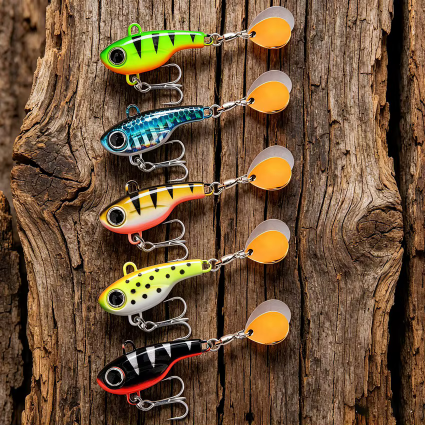 Señuelos Metáricos VIB Spoon – Cucharas giratorias hundimiento - imagen 4