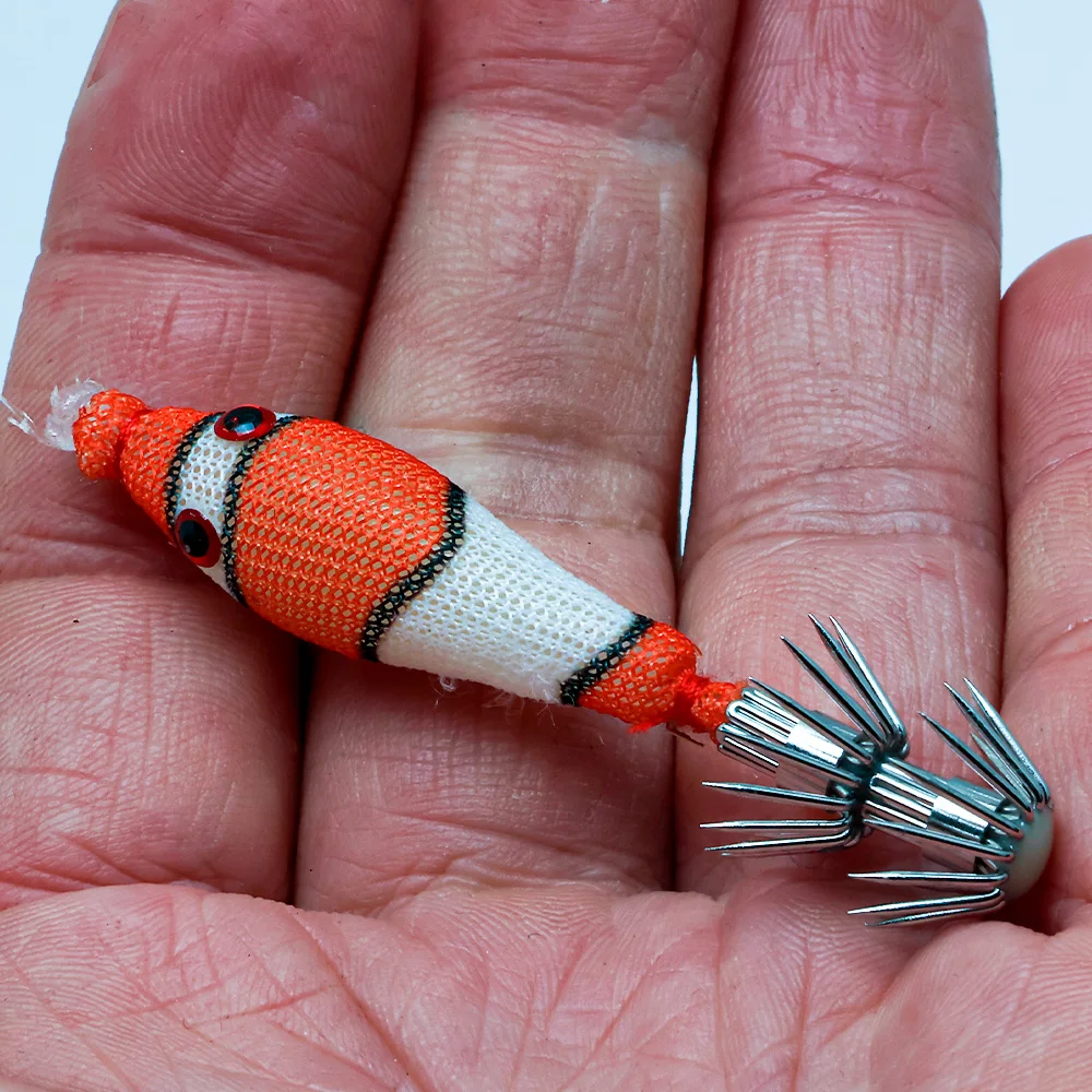 Cebo calamar jig (vista en agua)