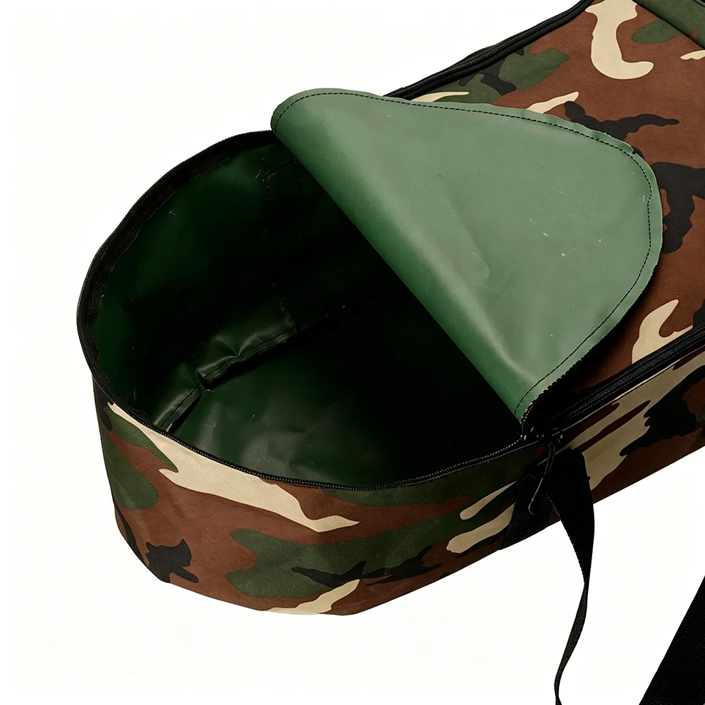 HIRISI Bolsa impermeable camuflaje para aparejos de carpa, transporte - imagen 4