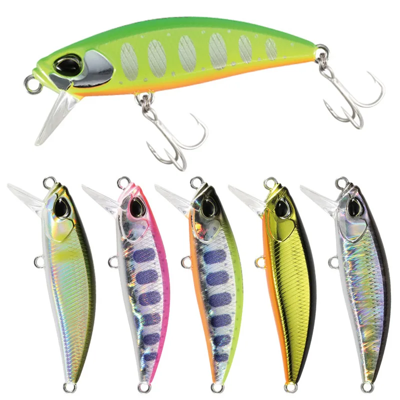 Señuelos Wobblers de pesca en mar duro con buena acción – 6,5 g y 48 mm - imagen 2