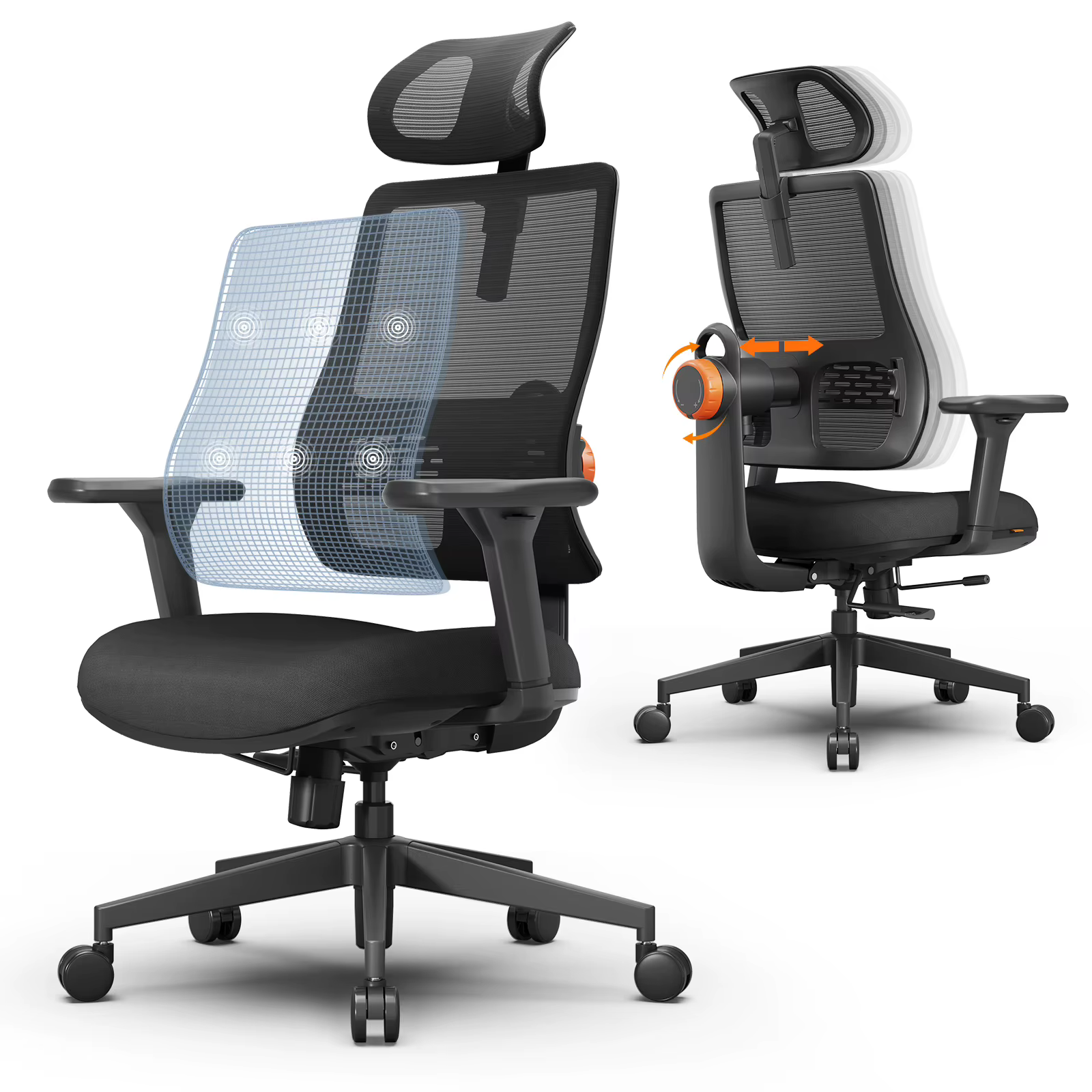 Silla Ergonómica NEWTRAL con Respaldo Automático y Lumbar Adaptativo - imagen 5