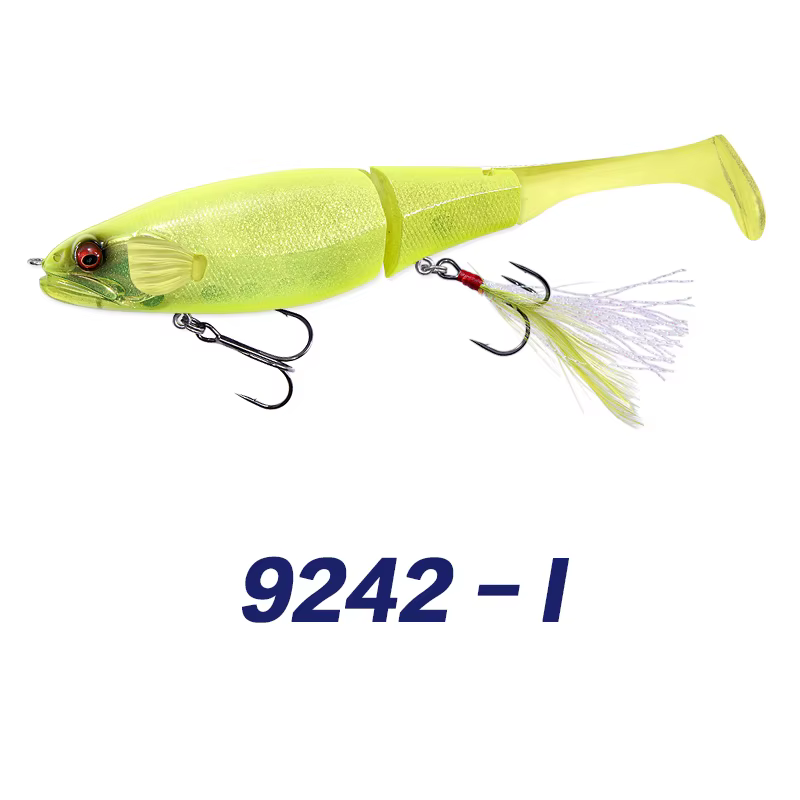 Señuelo Minnow Flotante Articulado con Cola Suave – 160mm - imagen 5