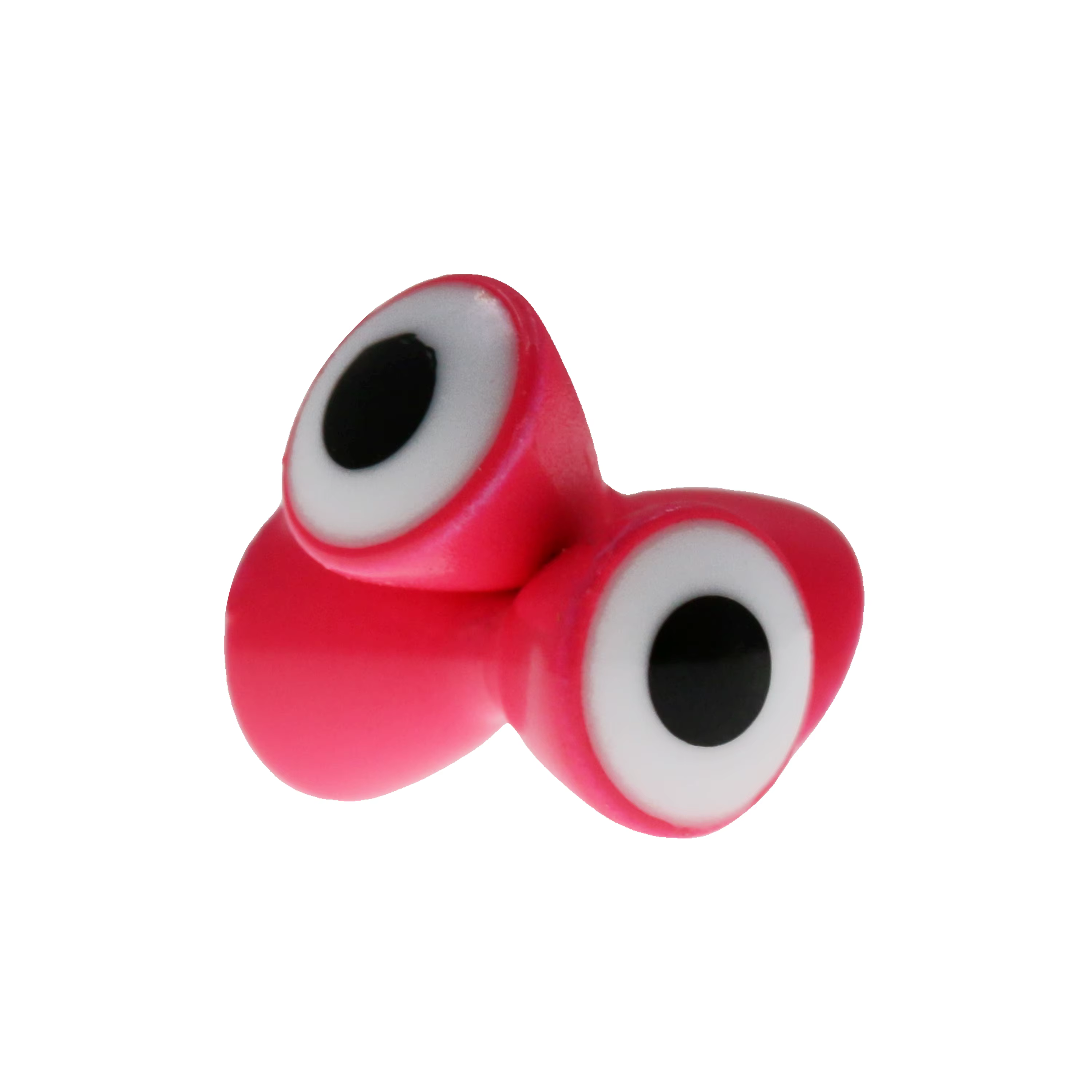 Ojos Dumbbell de latón para atar moscas con doble pupila