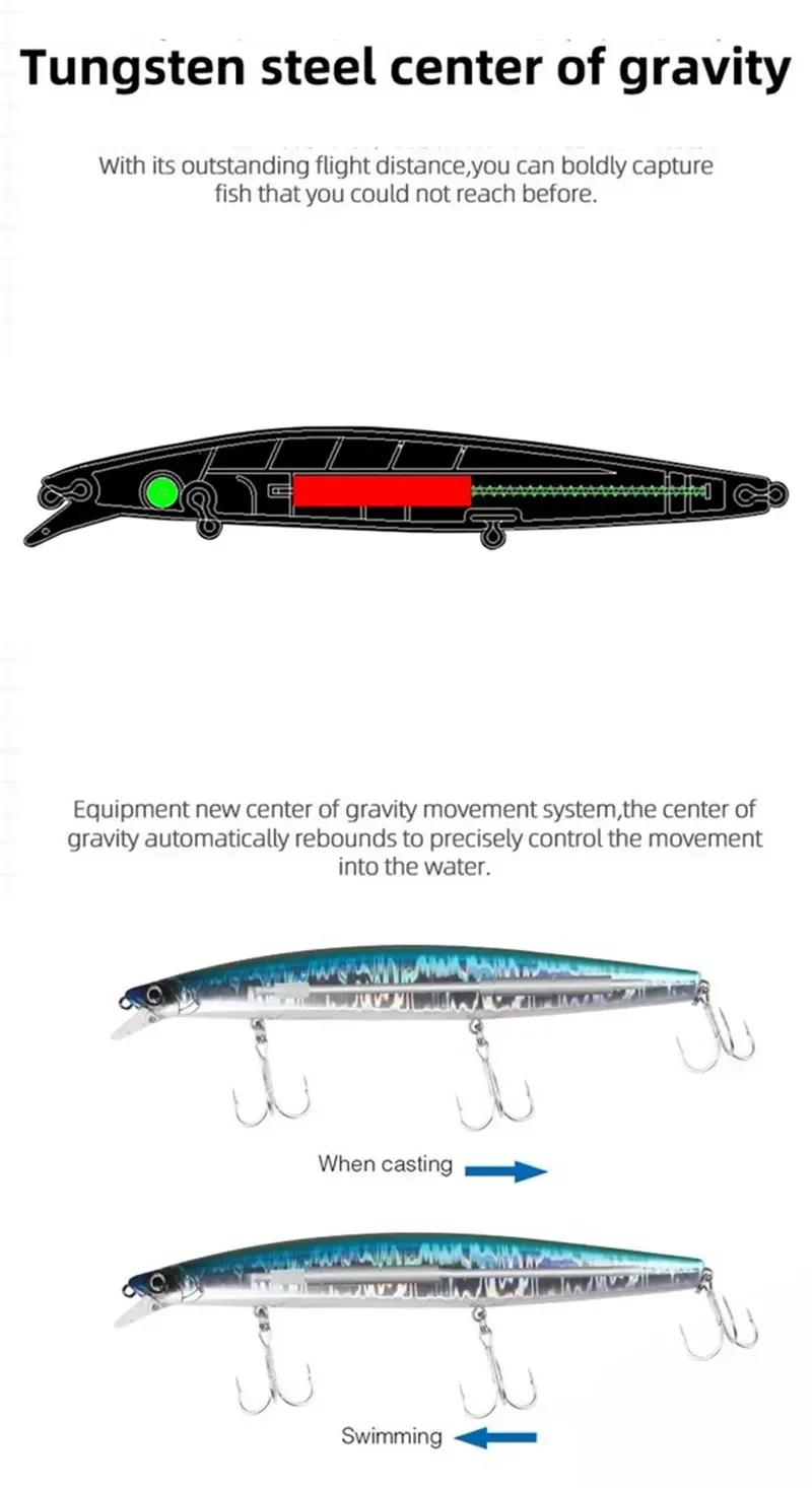 Señuelo para aparejos de pesca de agua salada