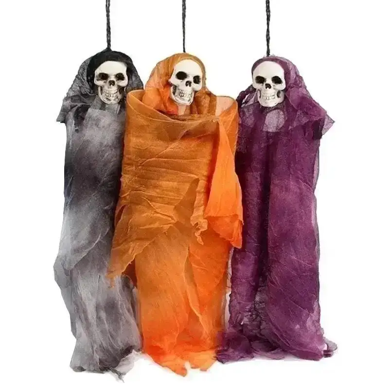 Decoración de Halloween de calavera para casa embrujada y broma de miedo - imagen 2