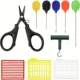 Herramientas para carpa: agujas, quitahilos y tijeras con boilies - imagen 3