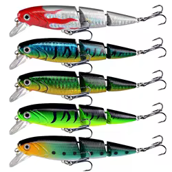 Minnow Multisección Crankbait – Señuelo artificial para depredadores