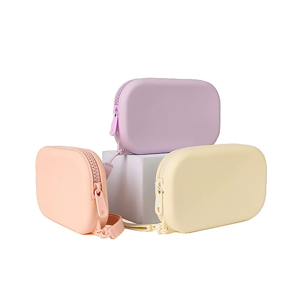 Estuche organizador de silicona impermeable con cremallera suave - imagen 4
