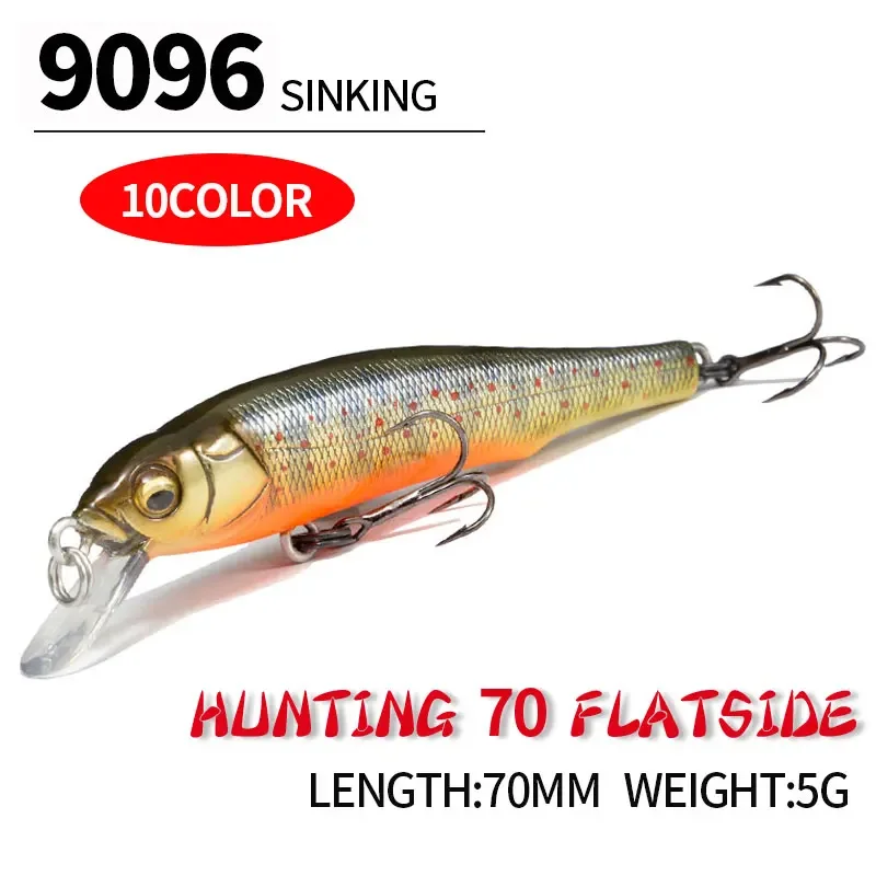 Mini minnow 70mm flotante para perca