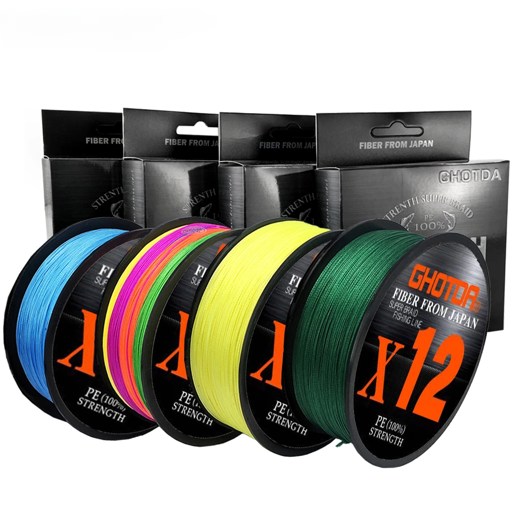 Trenzado PE X12 de 12 hebras – Ultrarresistente para agua salada - imagen 3