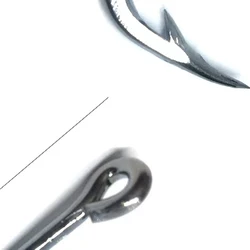 Anzuelos Assist AS 6X acero inoxidable con púas de carbono para pesca
