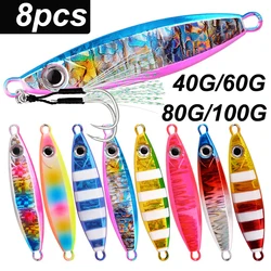 Cucharilla jig de metal fundido japones - 40-100 g para jigging spoon