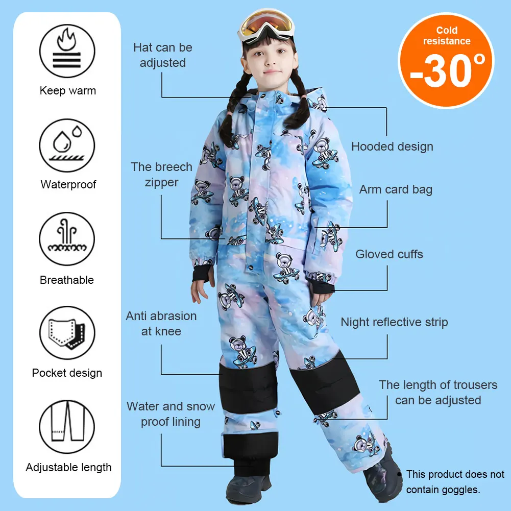 Estampado de pingüino y diseño infantil de una pieza
