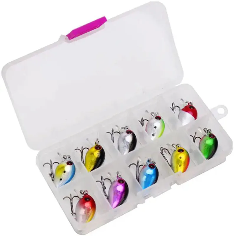 Mini Crankbait WEIHE hundimiento – Señuelo artificial duro para carpa