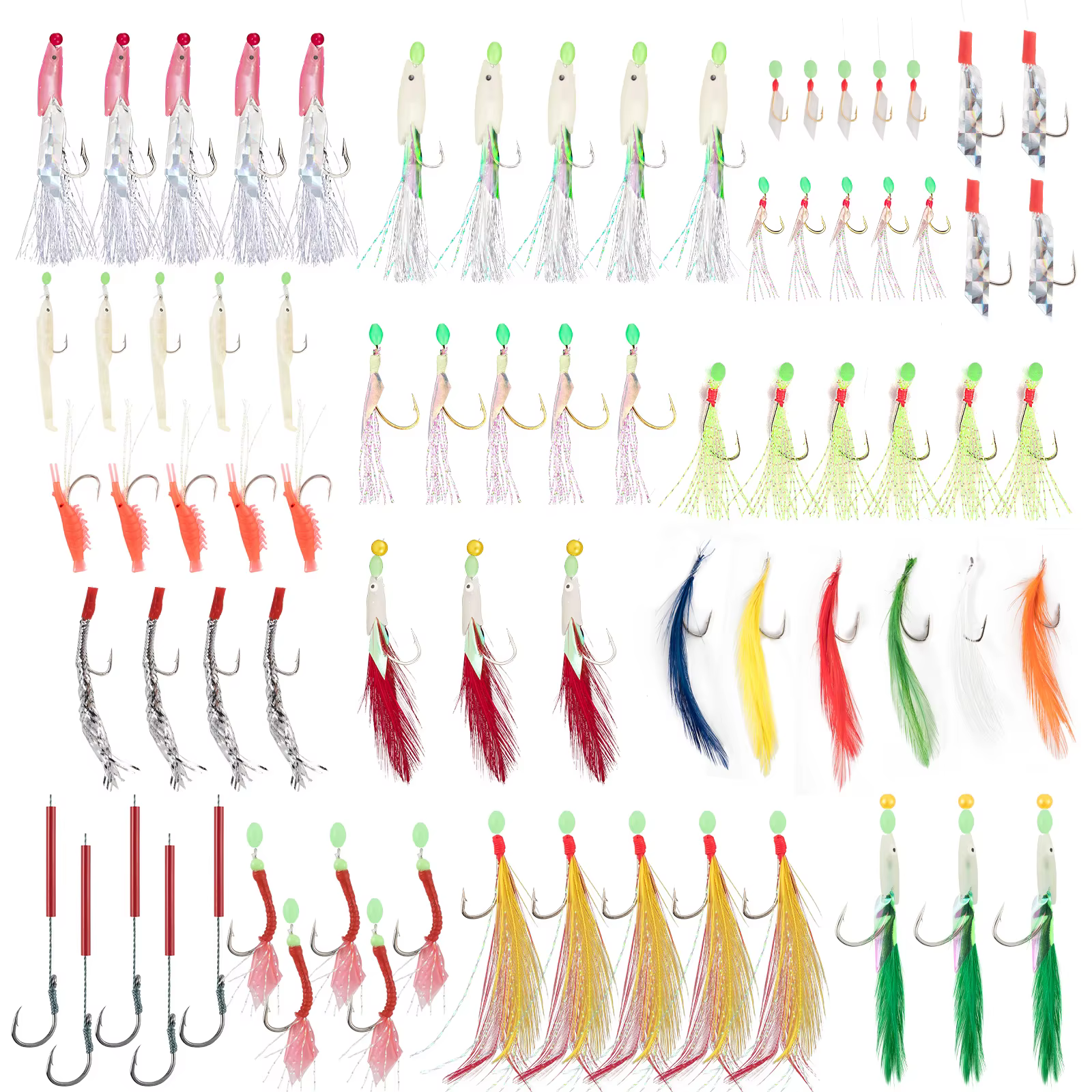 Aparejos de plumas para mar – Pesca de caballa, lubina y bacalao - imagen 5